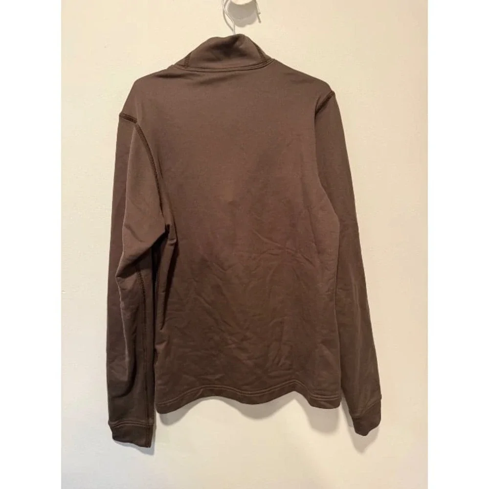 Nike FITDRY M Women's Zip Pullover Brown VGUC
